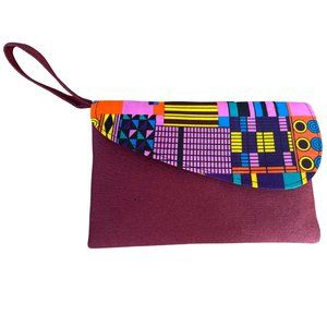 African Clutch Bag, Africa Purse women, Beaded Purse, Tribal Clutch Bag, Dashlki
